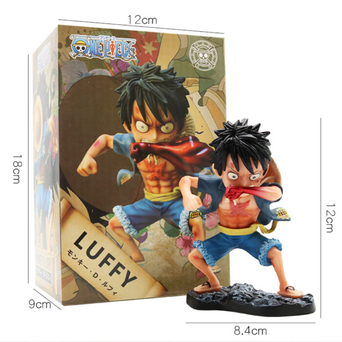 One Piece GK Transformed Luffy Interchangeable Hands Second Gear Luffy