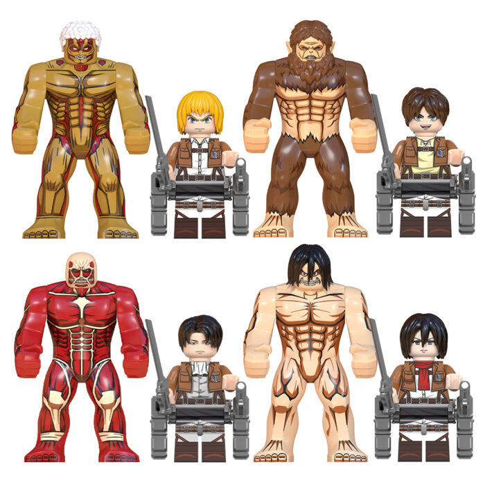 WM6148 Mini Figures Attack on Titan - Image 2