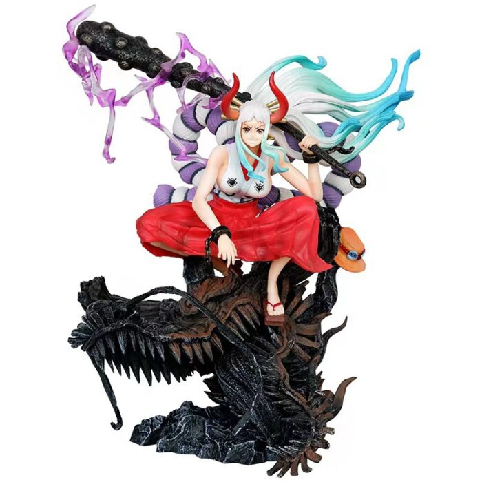 One Piece GK Large Dragon Head Squatting Yamato