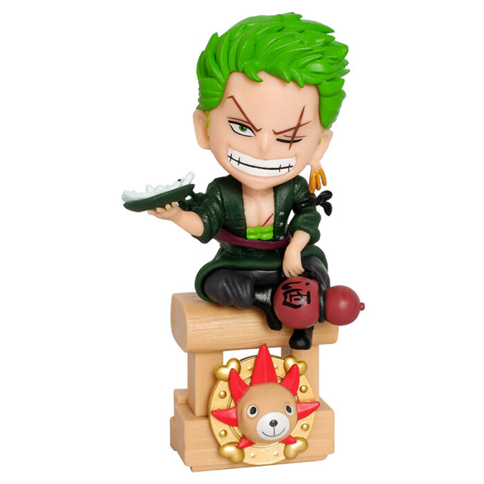 Sitting Q version Luffy Zoro Sanji - Image 3