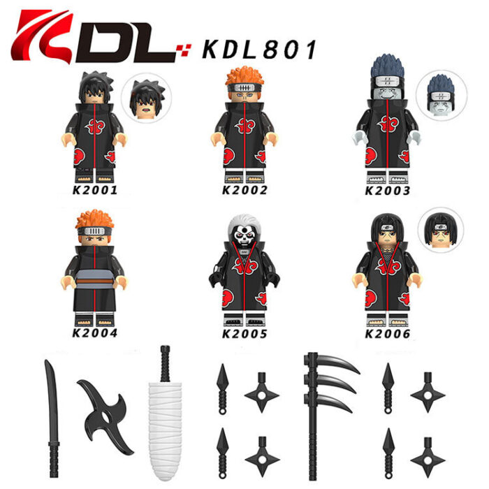 KDL801 KDL813 KDL804 LEGO Naruto Series - Image 2