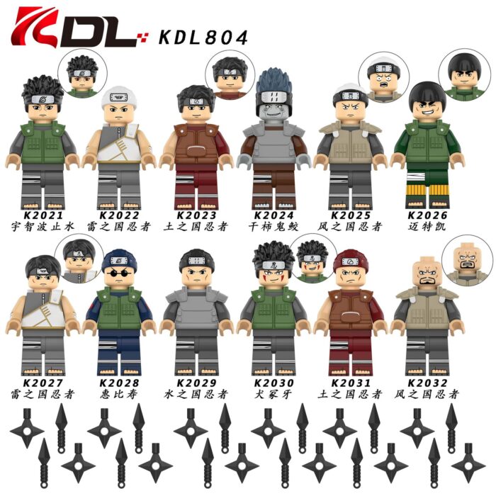 KDL801 KDL813 KDL804 LEGO Naruto Series