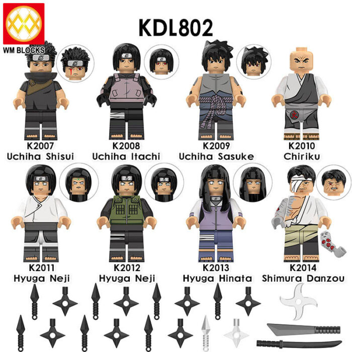 KDL812 KDL802 KDL819 Lego Naruto Series